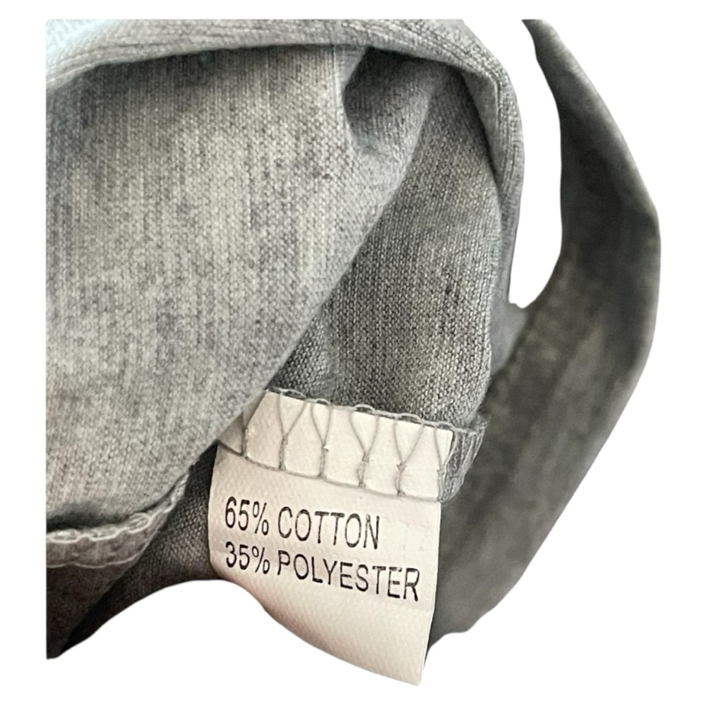 Gray Sleeveless Knit Top with Floral Lace Yoke l Size Large l Poshmark - Picture 4 of 6